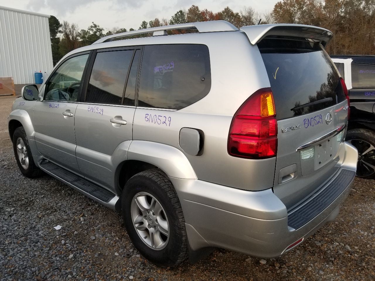 07 2007 GX470 COWL PANEL WIPER COVER