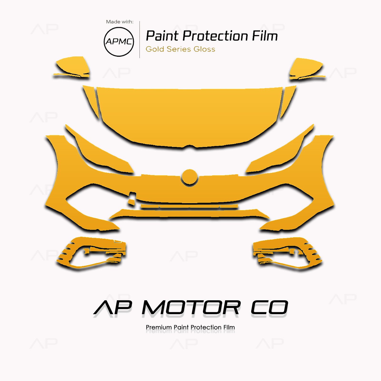 Volkswagen Golf R 2022-2025 Pre Cut Paint Protection Film Clear Bra PPF
