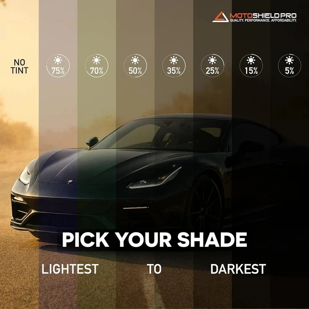 Pro 25% VLT Nano Ceramic Window Tint for Car 20” 20in x 10 ft,