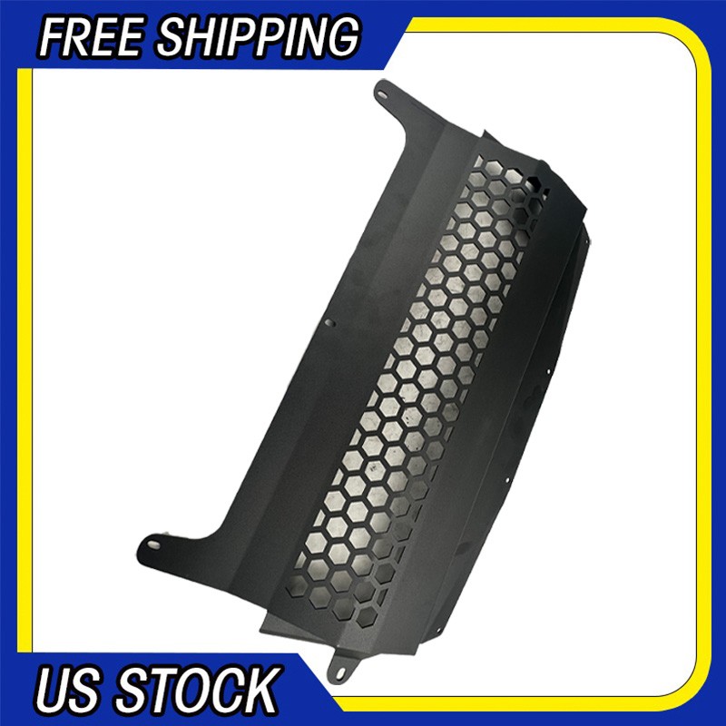 Black Aluminum Oil Cooler Skid Plate FOR BWM S55 F80 M3 F82 F83 M4 3.0L Turbo