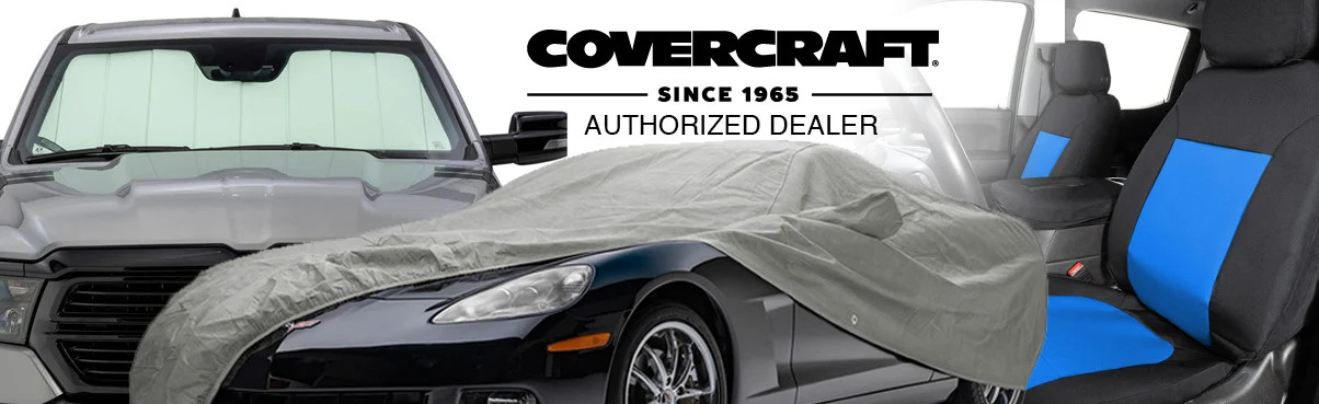 Black Dash Cover for Sebring Eclipse + Velour DashMat CoverCraft 71456-00-25