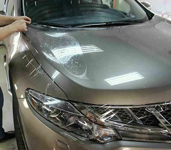 Clear Car Headlight Bumper Hood Paint Anti-Scratch Protection Vinyl Film Sheet