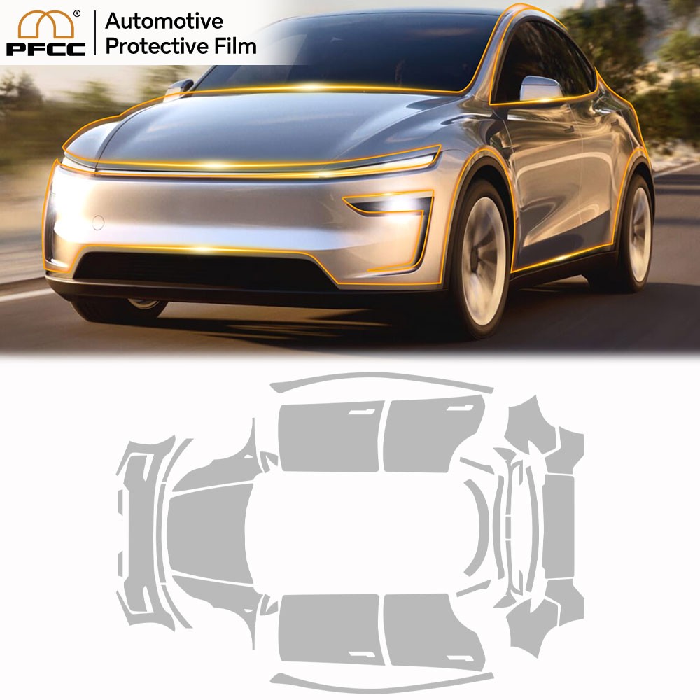 8.5Mil Matte PPF PreCut Full Kit For Tesla Model Y Juniper 2025 Paint Protection