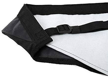 Front Hood Cover Bra Cover T-Style Protector Kit For Jeep Wrangler JK 07+ Black