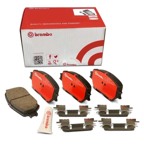 Brembo Ceramic Front Brake Pads For 2015 – 2021 Mercedes C300 w/o AMG Package
