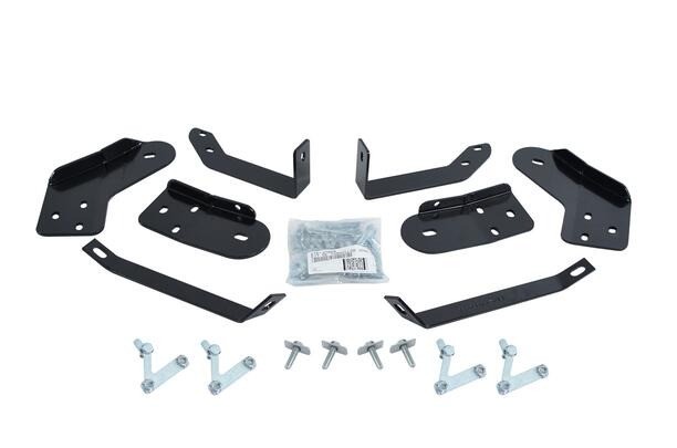 Big Country 370204 3″ Round Classic Side Bars Complete Kit w/Brackets