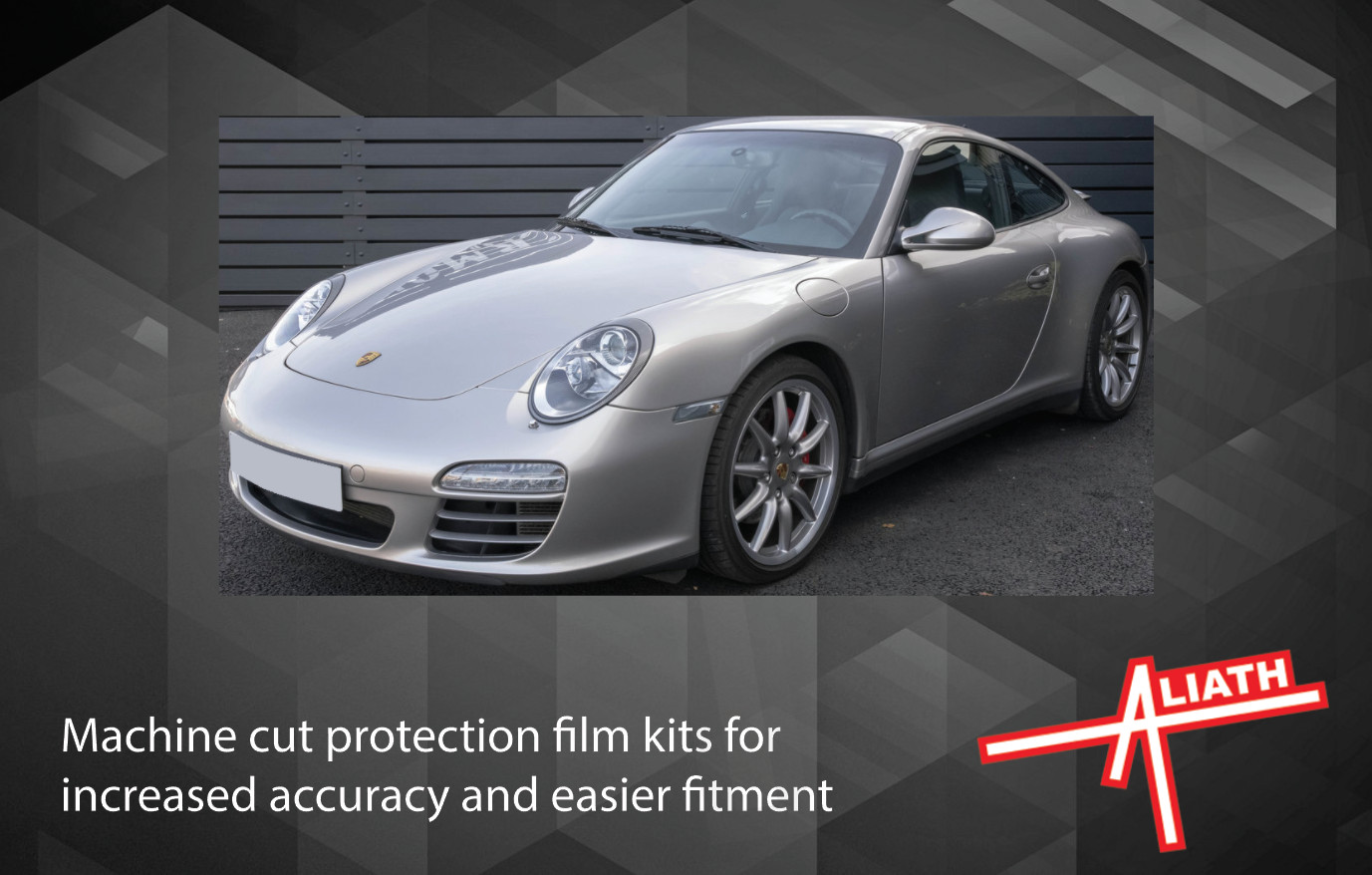 Fits – Porsche 911 997 Rear QTR CARBON Stone chip guard Paint Protection Film