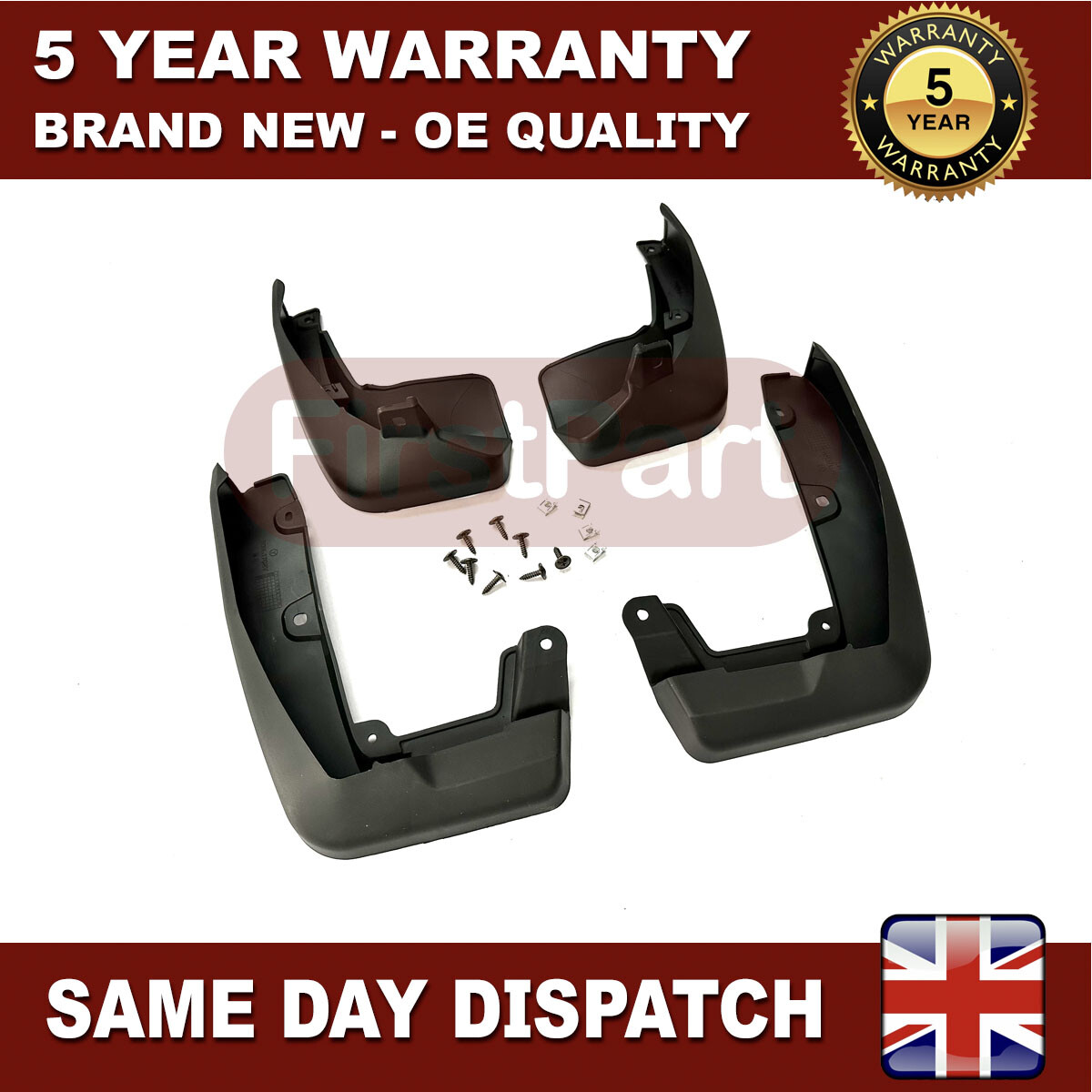 Direct Fit Mudflaps FR RR For Honda CR-V 2017-2020 Firstpart