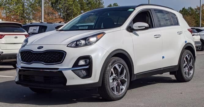 KIA Sportage EX/LX, 2020-22. Pre-Cut Kit DIY, FULL FRONT, PPF, Gloss