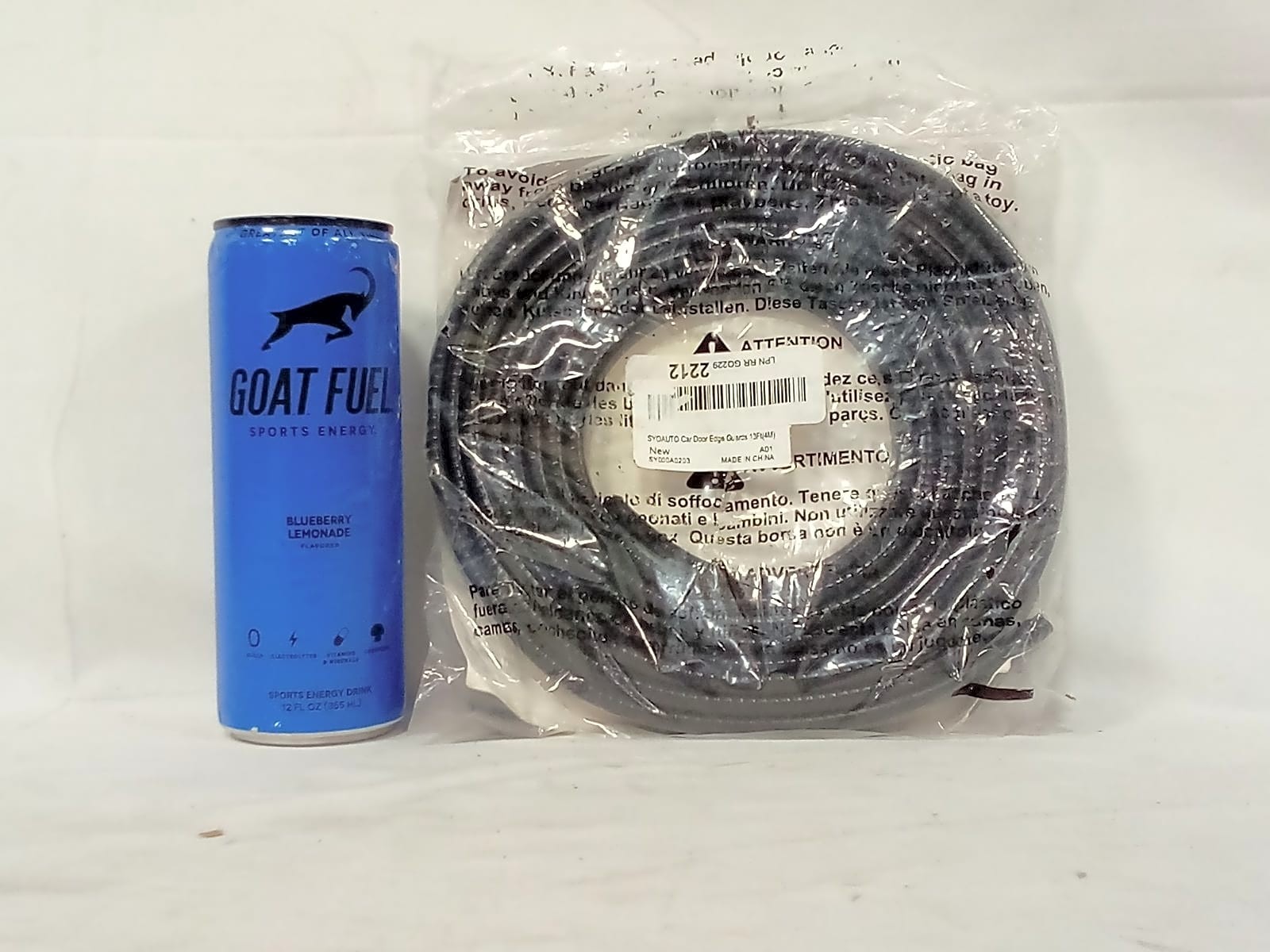 SYOAUTO 13Ft(4M) Black Car Door Edge Guard Protector Trim Strip