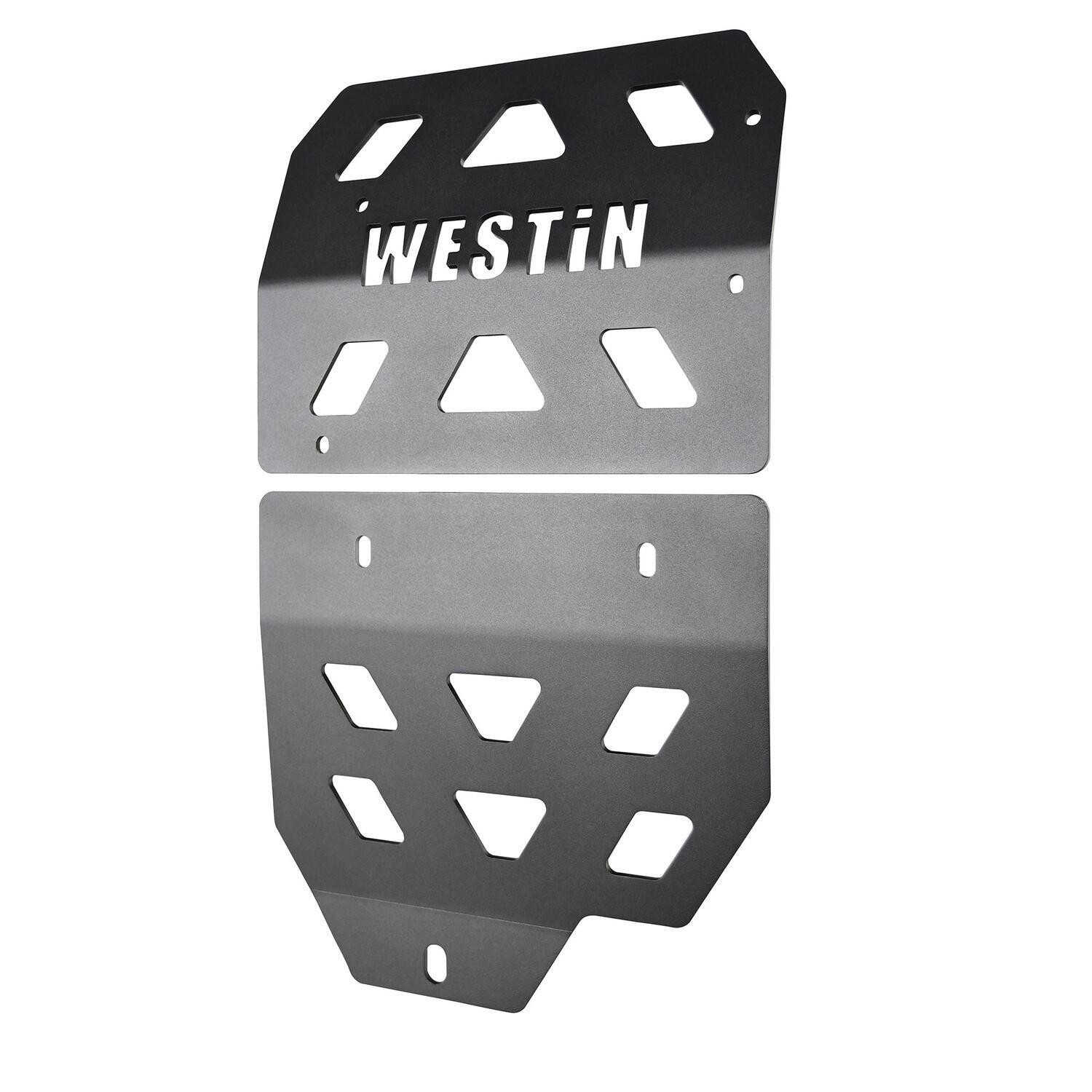 Westin Automotive 42-21075 Transmission Pan Skid Plate – Textured Black