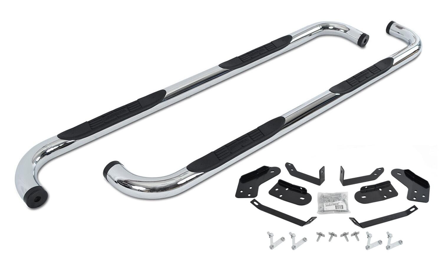 Big Country 370204 3″ Round Classic Side Bars Complete Kit w/Brackets