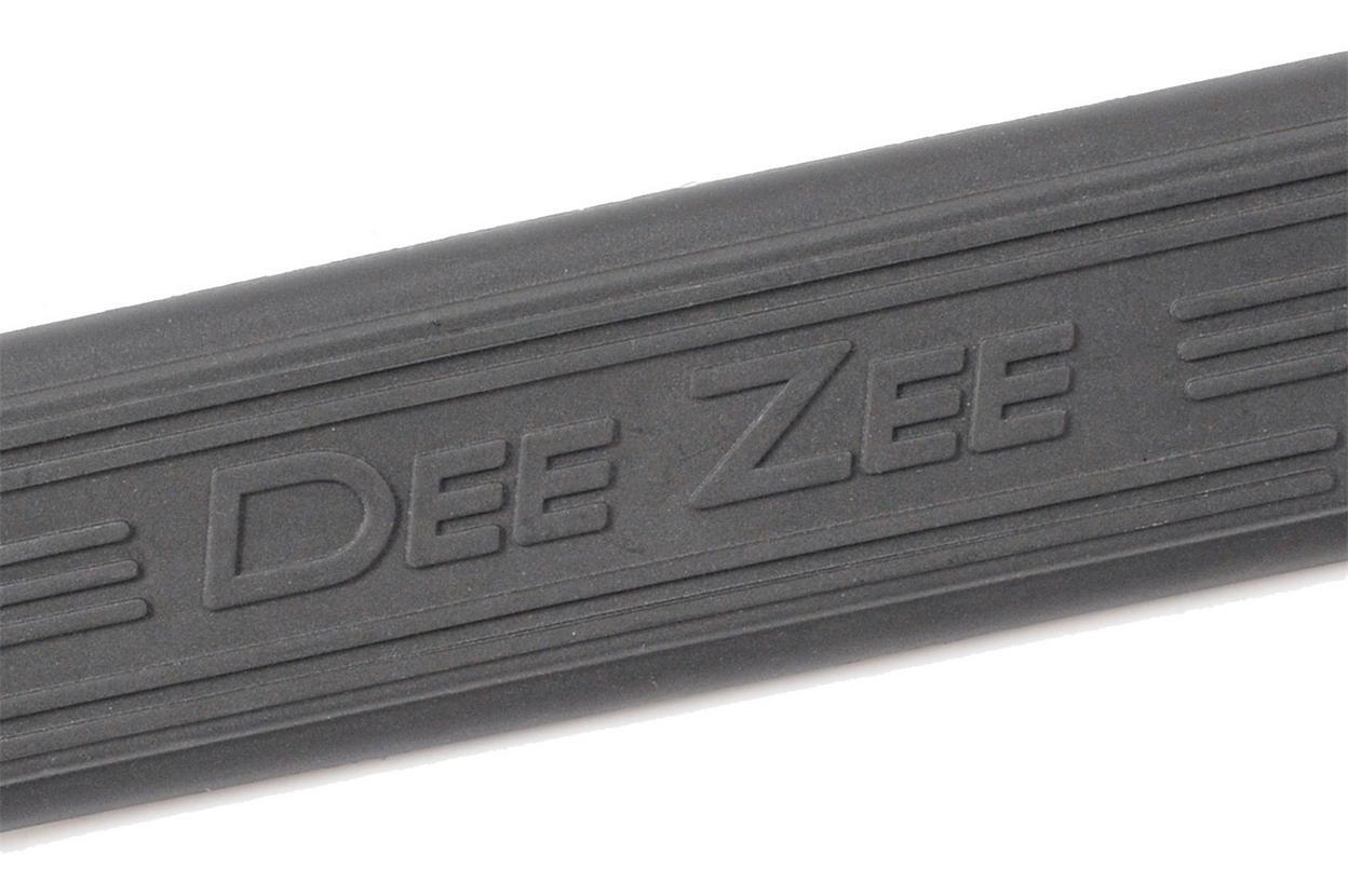 Dee Zee UltraBlack Steel Side Steps Universal 3 in. Round Cab Length +BLK/NB/UNI