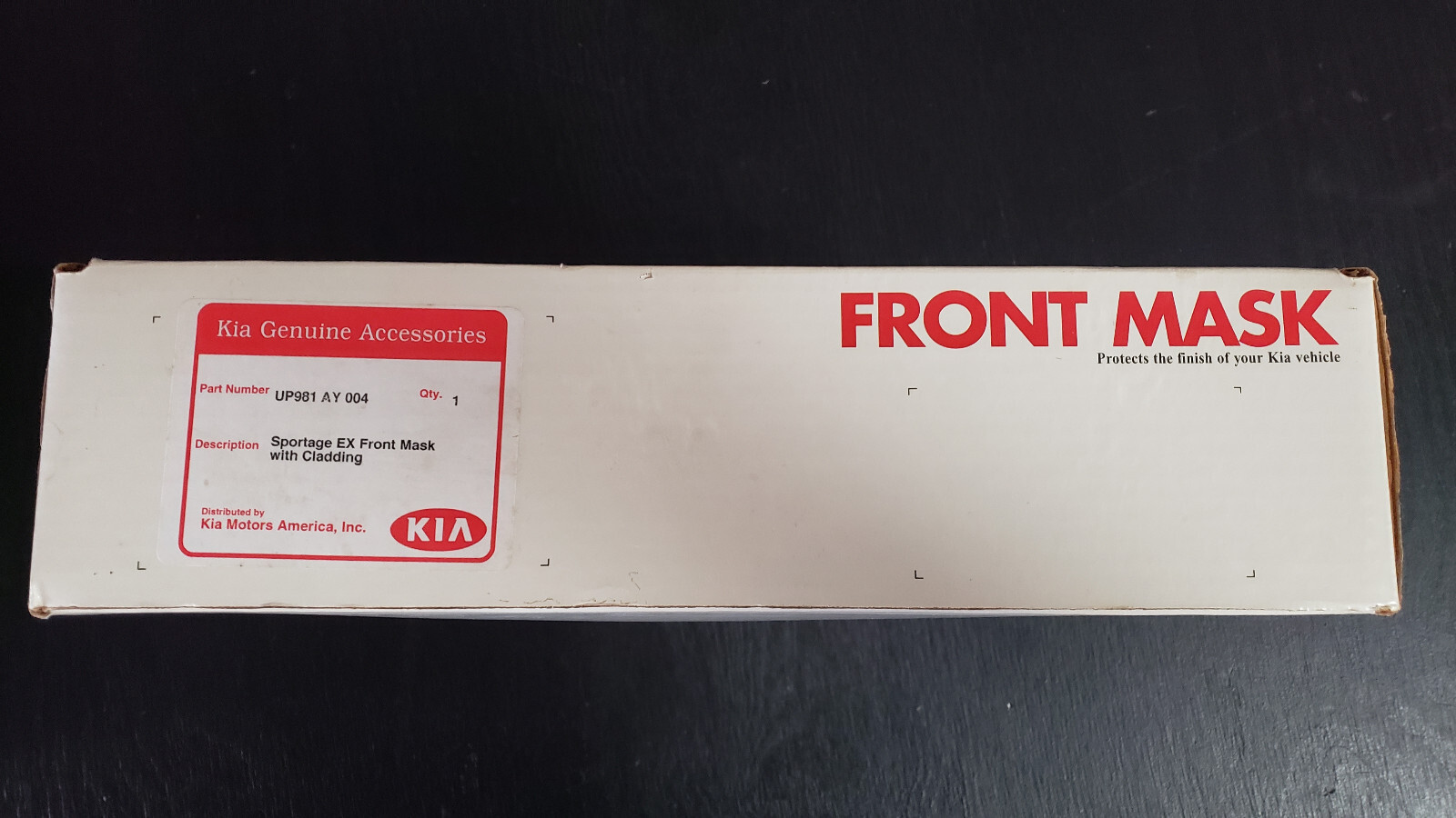 Kia Sportage EX Front End Mask Genuine Parts Brand New Open Box Ready to Ship