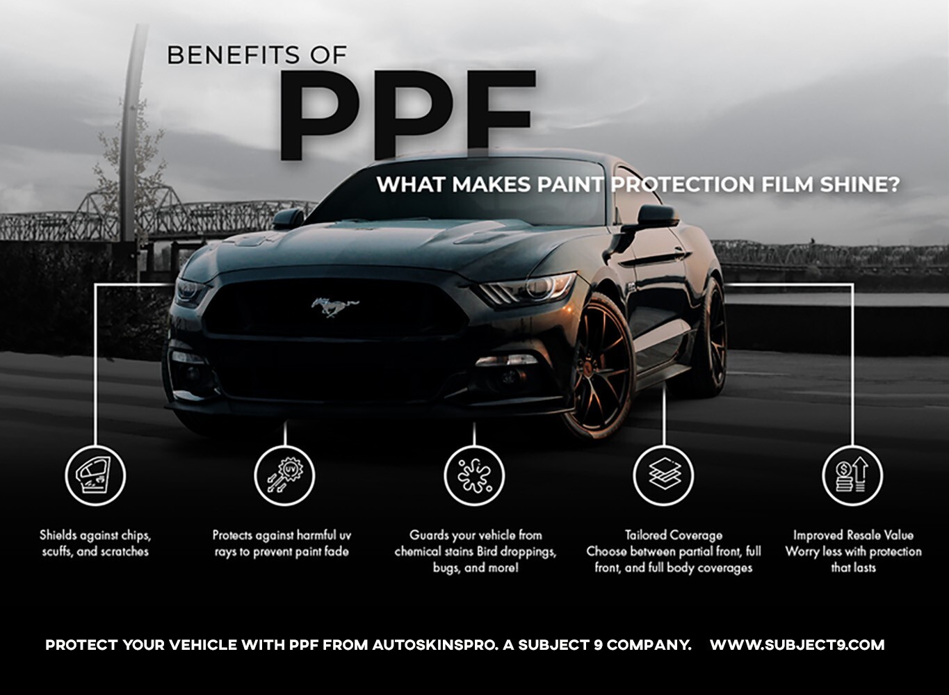 21-23 Santa Fe Pre-Cut Front Bumper Paint Protection Clear Film PPF