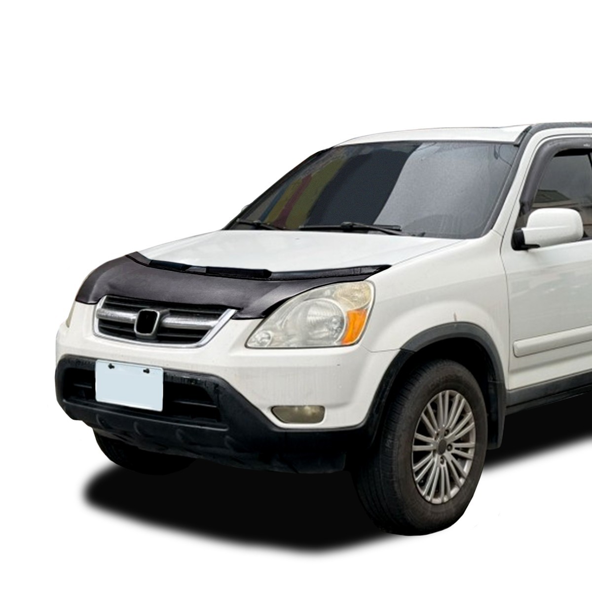 Black Car Bonnet Hood Bra Cover Mask For Honda CRV CR-V 2002 2003 2004 2005