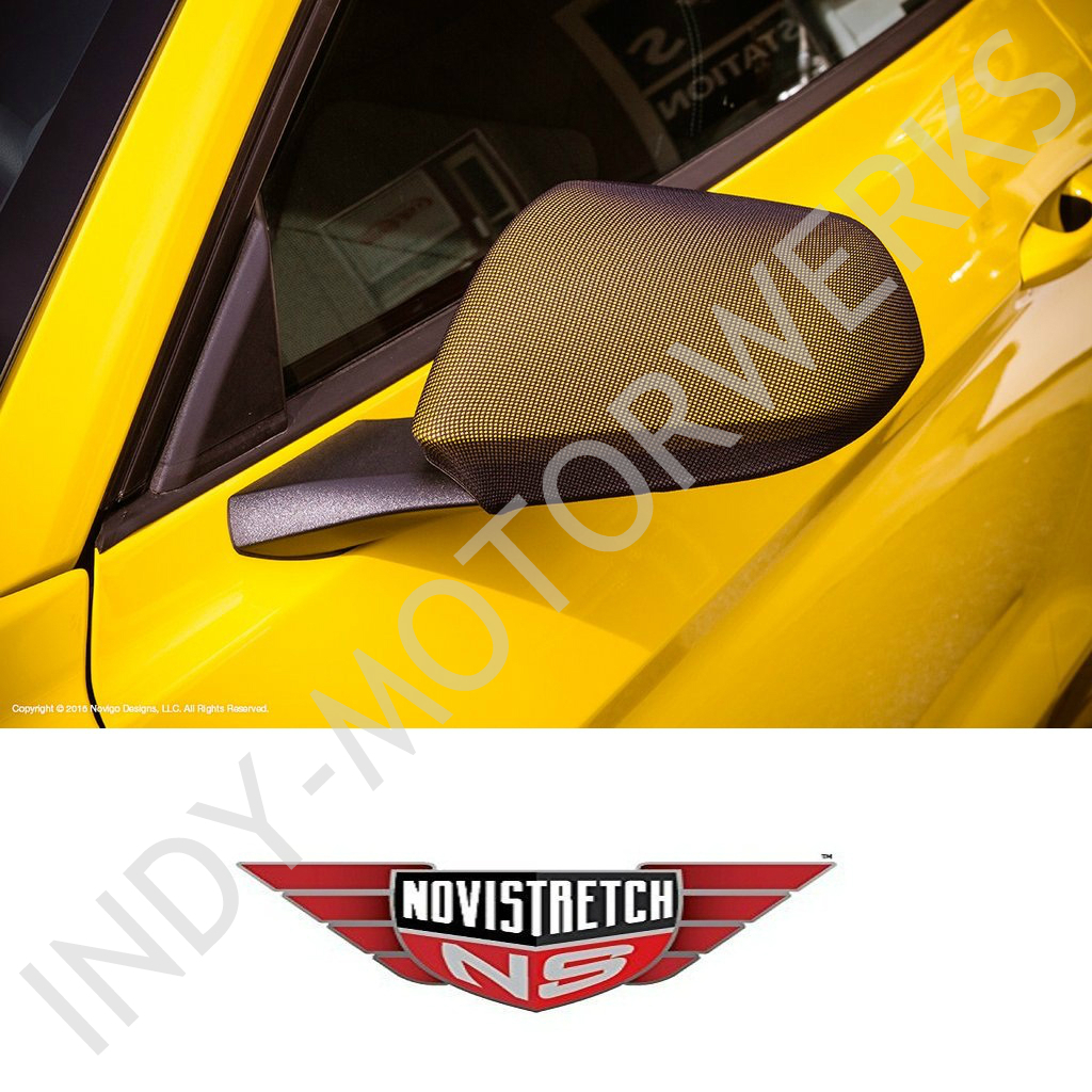 MUSTANG 6th and 7th GENERATION NOVISTRETCH MIRROR BRA COVERS HIGH TECH STRETCH