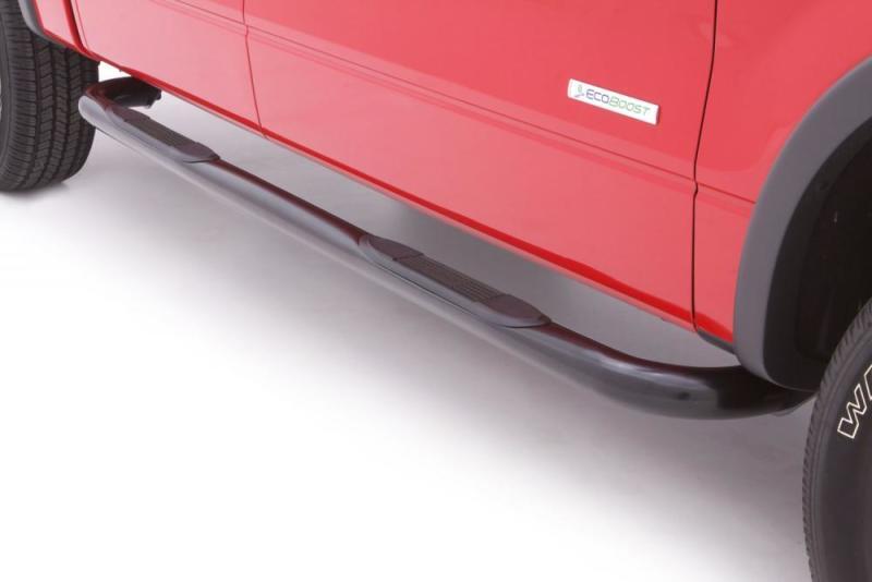 LUND 23073783 3 Inch Round Bent Steel Nerf Bars for 09-17 Dodge Ram 1500 Quad