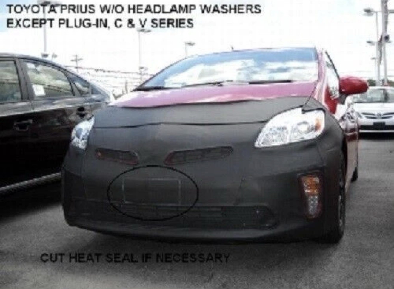 Covercraft LeBra Custom Front End Cover for Toyota Prius/Prius Plug-In Models