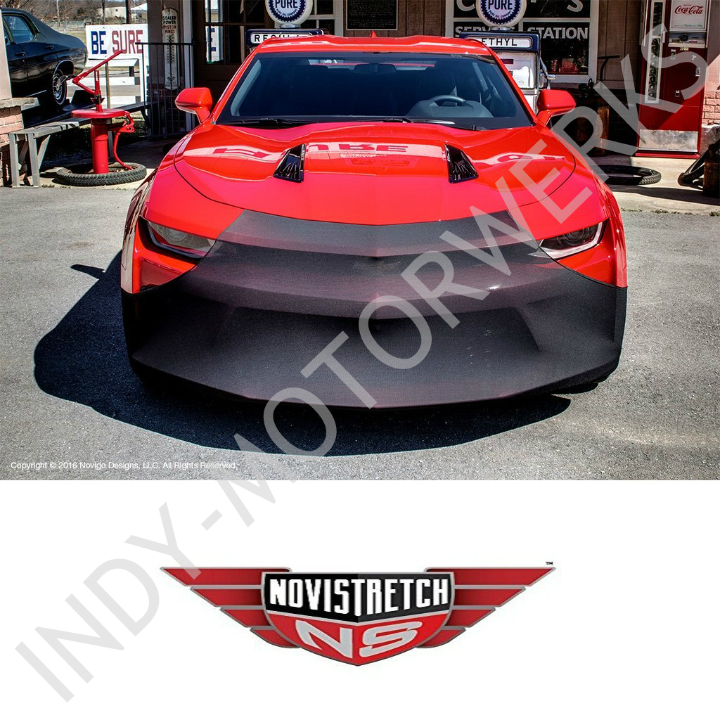 CAMARO NOVISTRETCH FRONT + MIRROR BRA HIGH TECH STRETCH MASK COMBO FITS: 6th GEN