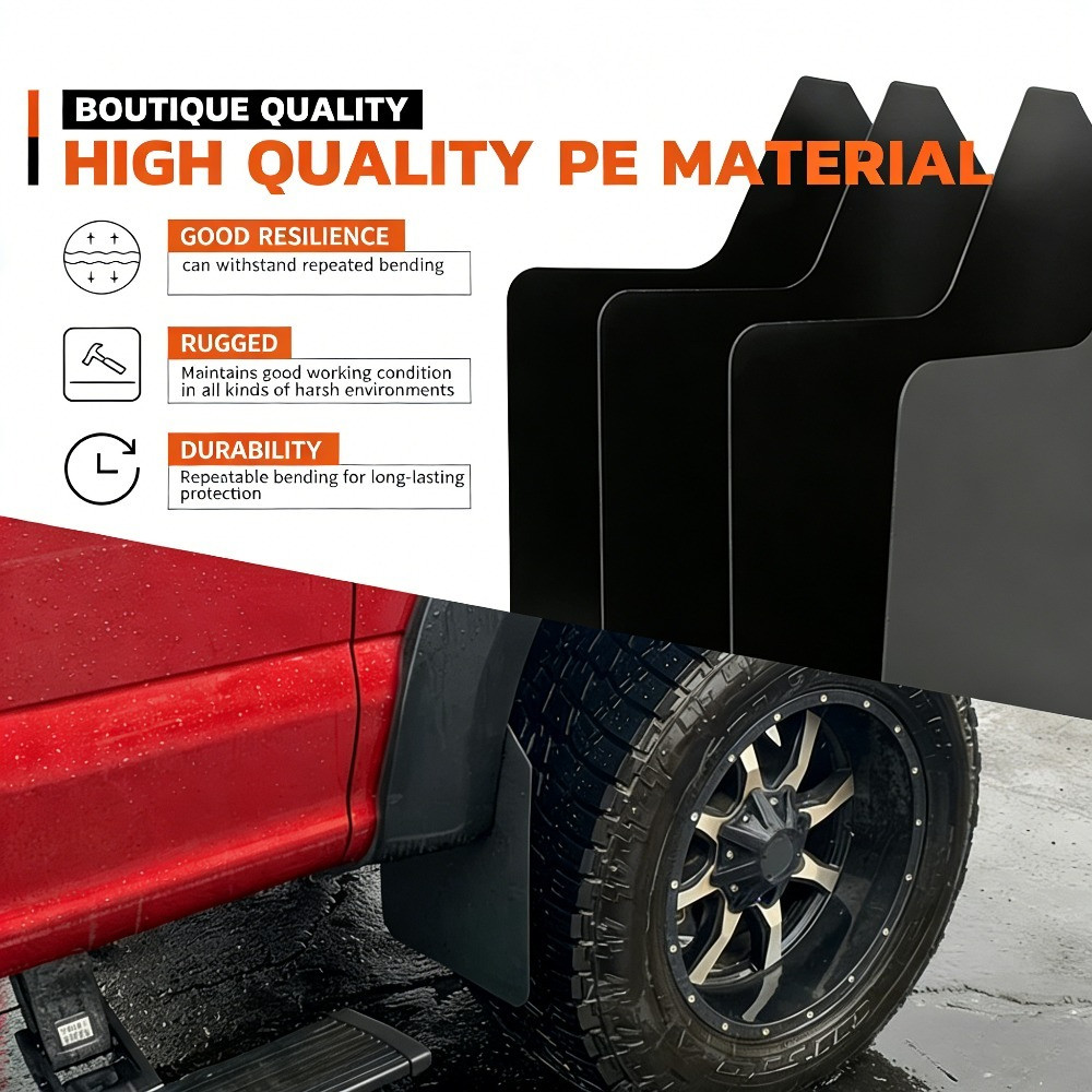 Universal Rally Mud Flaps Mudguards Splash Guards Mudflaps Fender For SUV