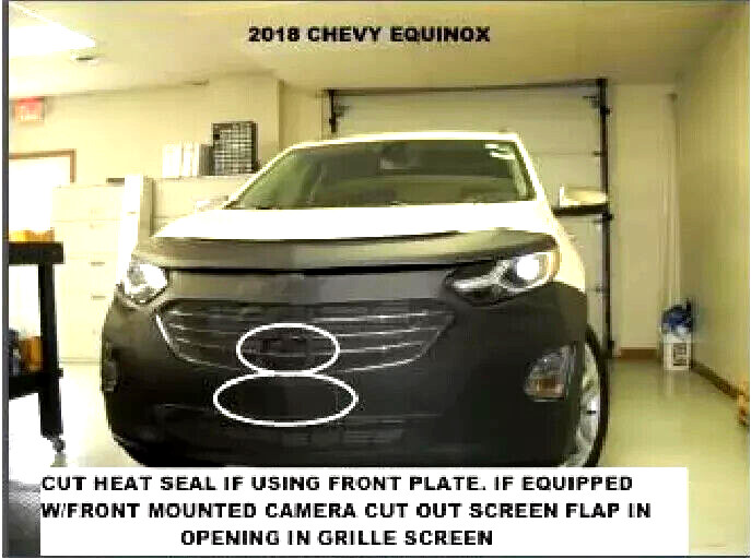 *Lebra Custom Front End Bumper Cover Mask For 2018 2019 2020 2021 Chevy Equinox
