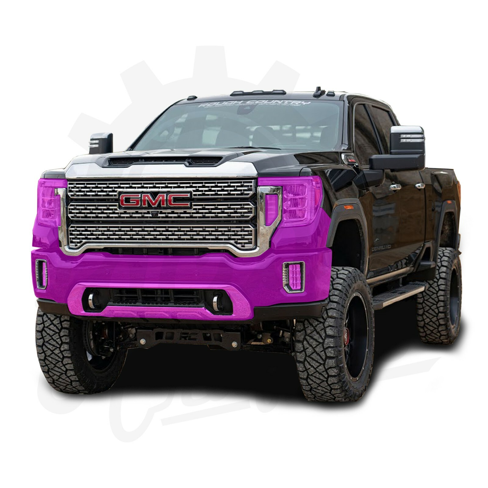 Stone Guard Protection Film Clear Bra PPF For GMC Sierra 3500HD Denali 20-22 B-L