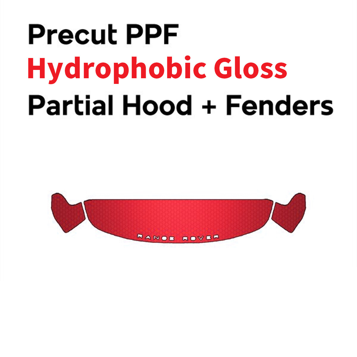 PreCut PPF Paint Protection Film Clear Bra for Land Rover Range Rover 2010-2012