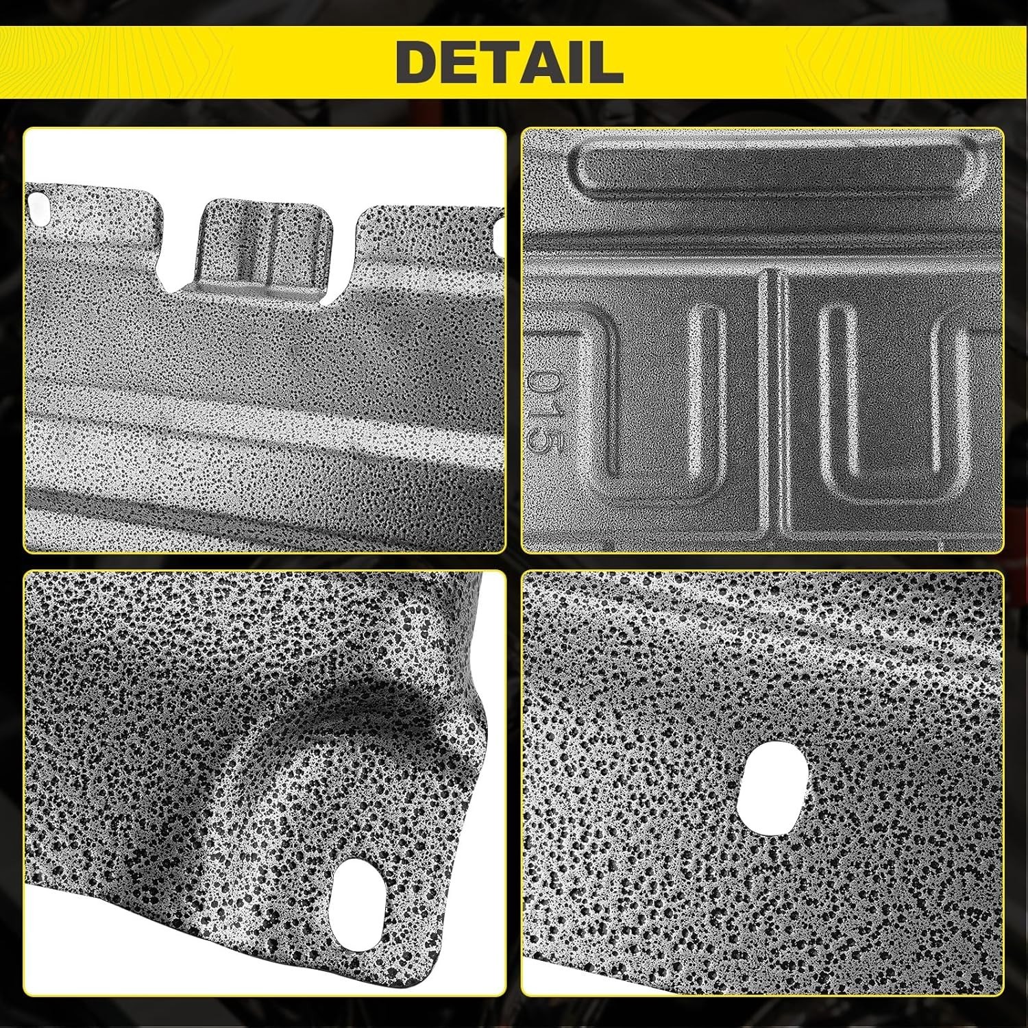 Splash Panel Shield Under Diaper Gas Motor ML3Z-7222-D For 2015-2024 Ford F-150