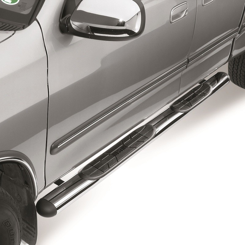 Westin Premier Oval Nerf Step Bar Mount Kit-Blk Fits 99-06 Tundra 4dr Ext Cab