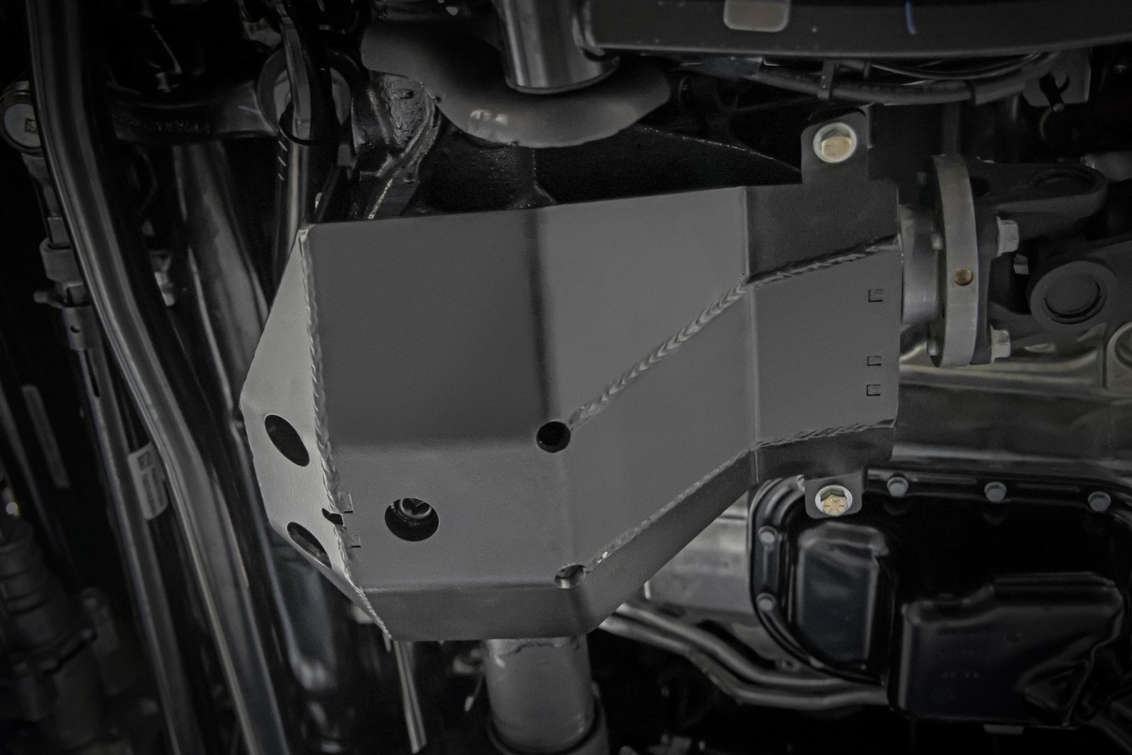 Rough Country Dana M210 Front Differential Skid Plate, for Jeep JL/JT; 10627