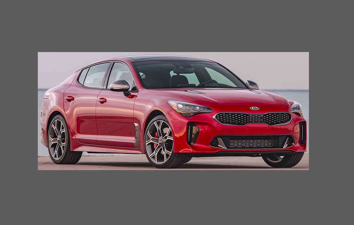 Kia Stinger 2017 Rear Arch EO CLEAR Stone Chip Guard Paint Protection Film Kit