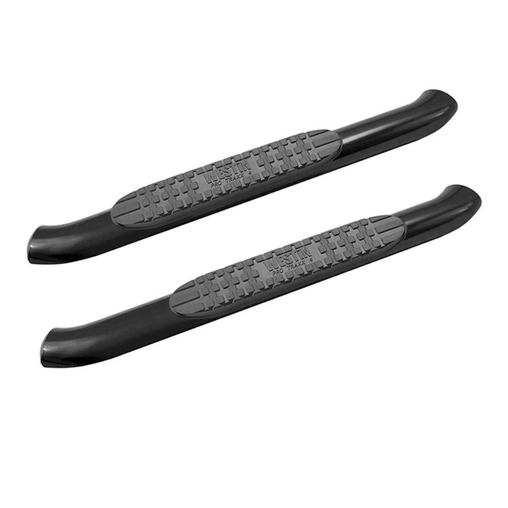 Westin for 18-20 Jeep Wrangler JL 2DR PRO TRAXX 4 Oval Nerf Step Bars – Textured