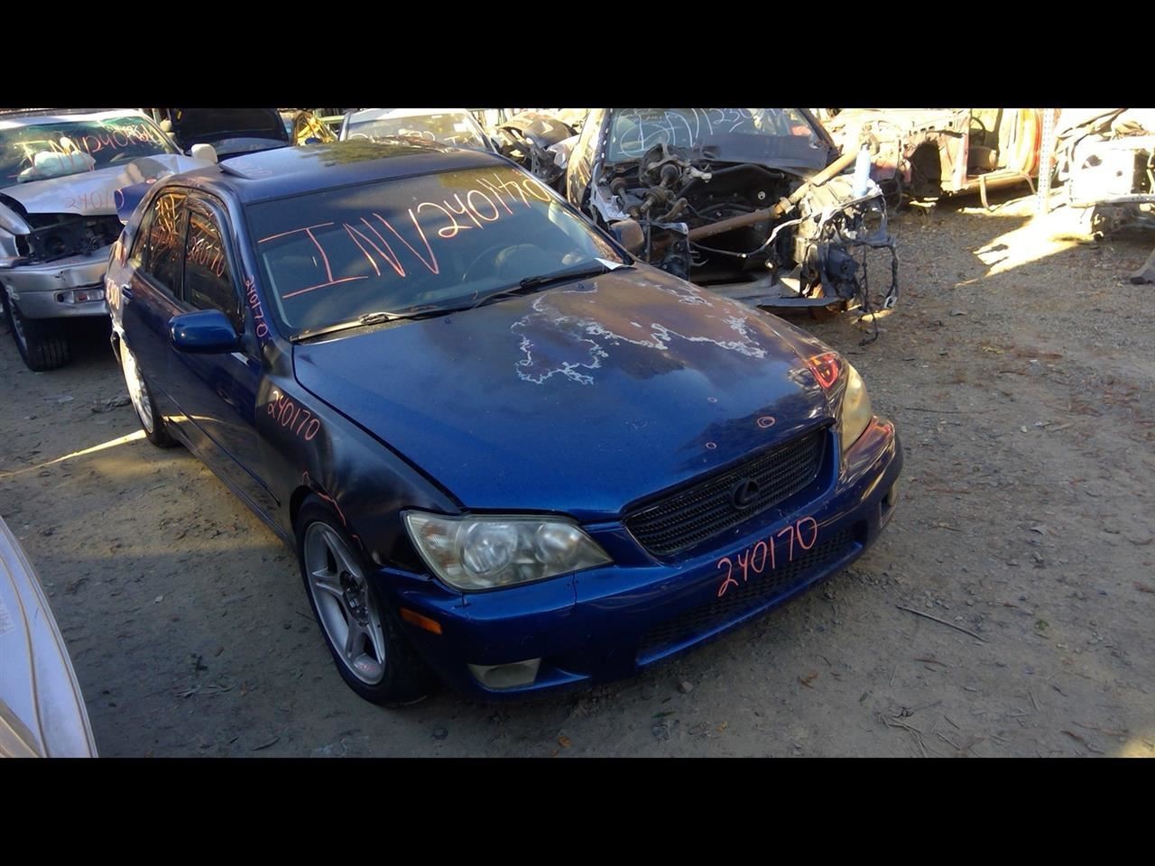2001 LEXUS IS300 3.0L COWL VENT PANEL