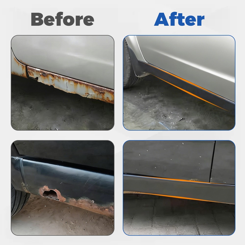13FT Car Side Skirt Rocker Panel Trim For Dodge Rubber Anti-Scratch Edge Guards