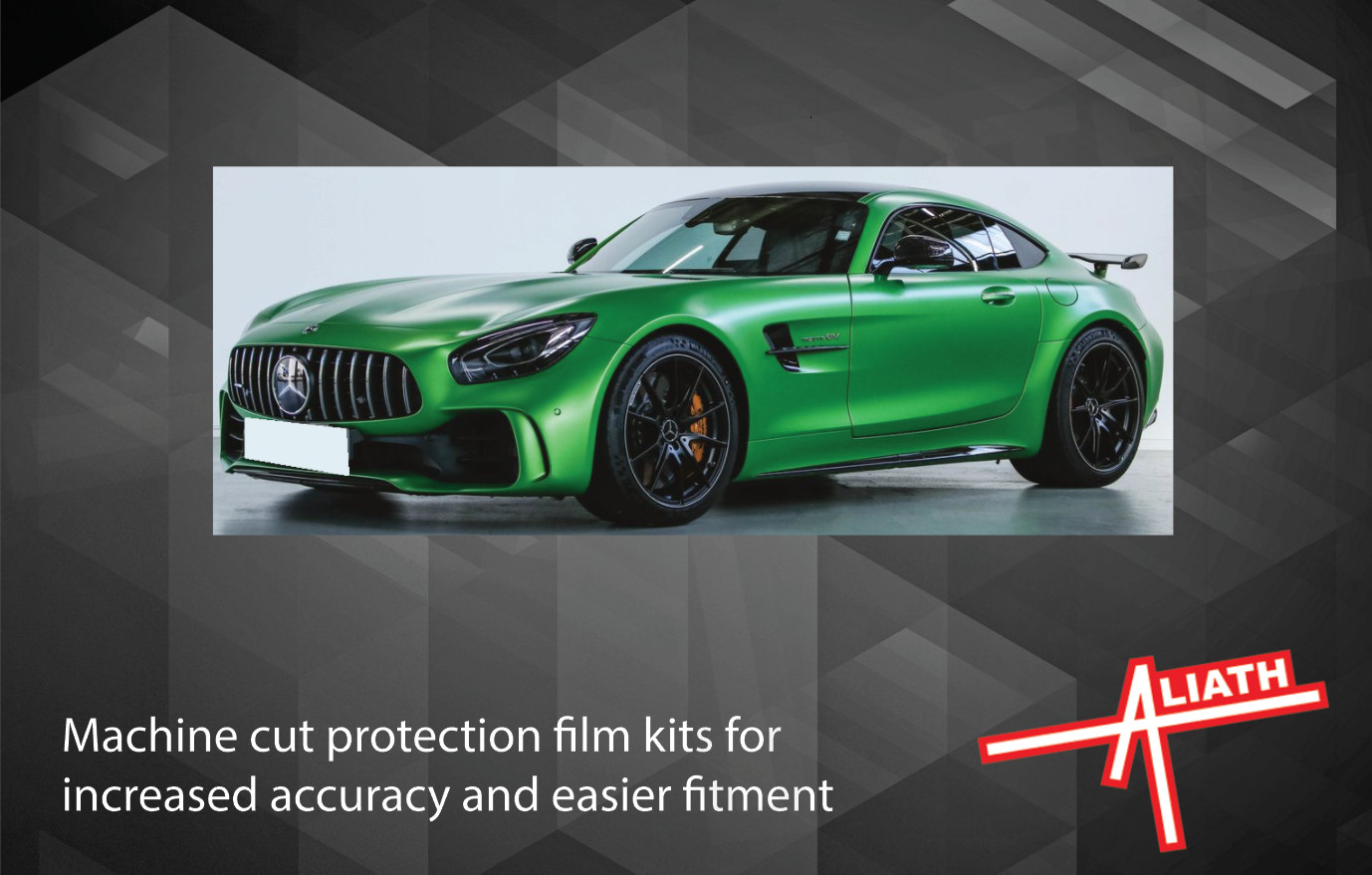 Fits Mercedes AMG GTR & Pro Rear Arches Stone Chip Guard Paint Protection Film