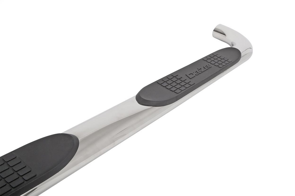Dee Zee Stainless Steel Side Steps 4 in. Oval Cab Length +SS/NB/OVAL Fits Chevy