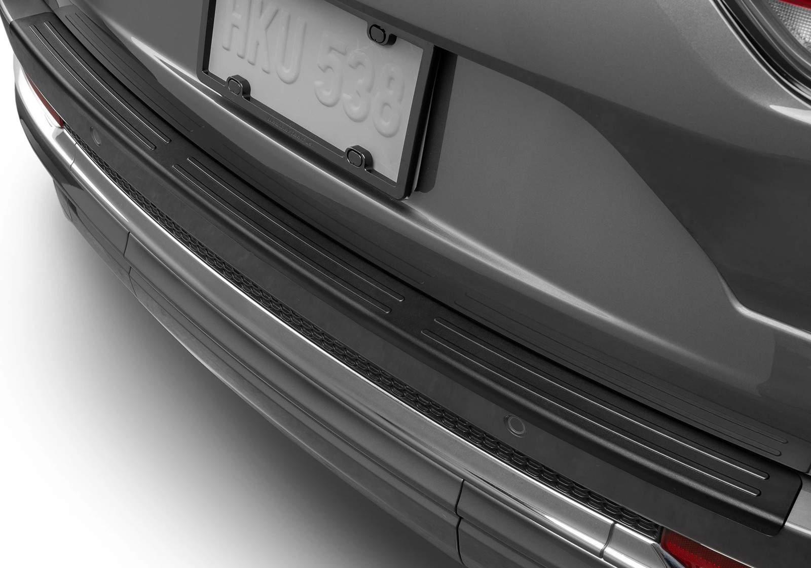 WeatherTech BumperTopper for 2022- 2023 Jeep Grand Cherokee (Rear Bumper), Black