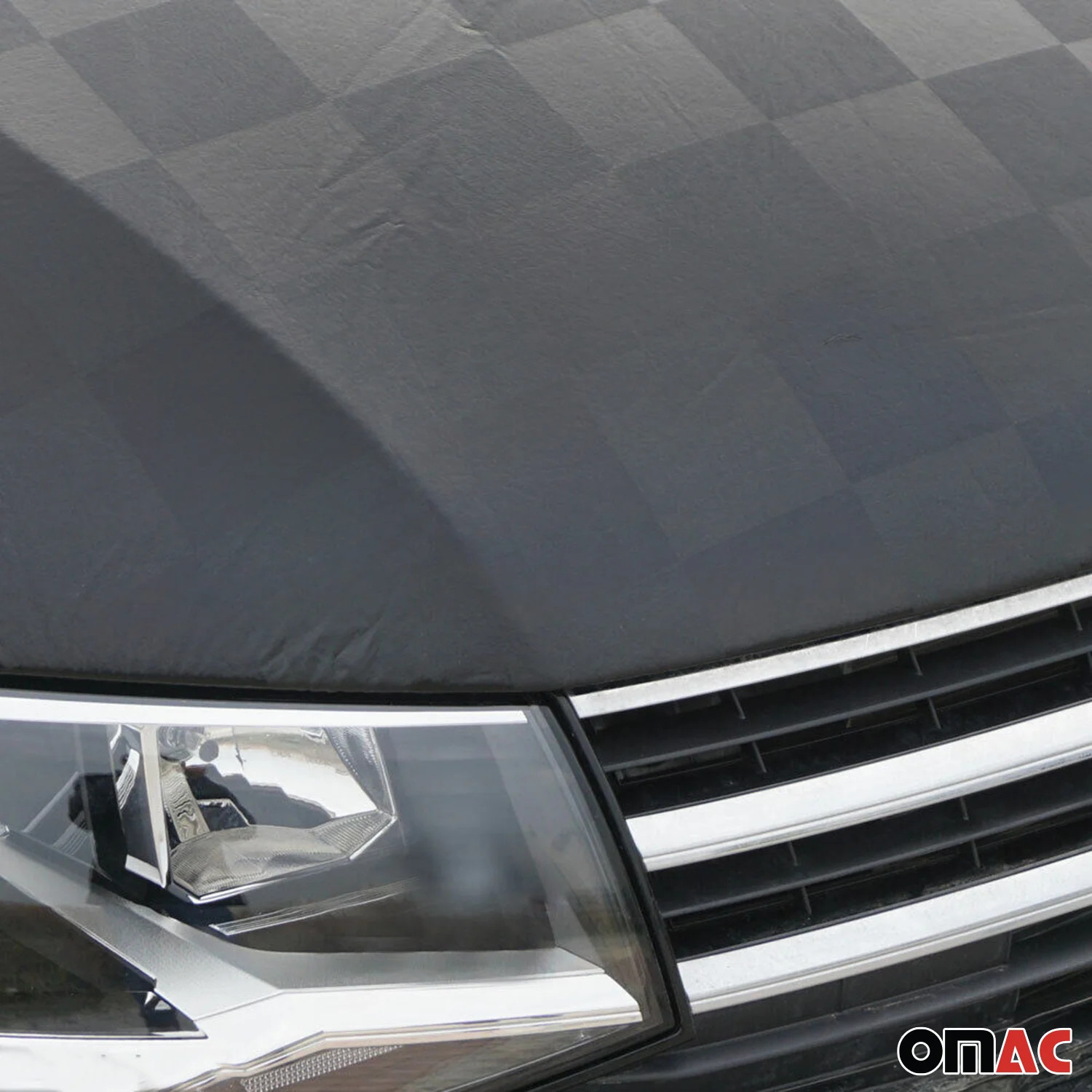 2014-2022 RAM ProMaster Car Bonnet Mask Hood Bra Full Coverage Chequered