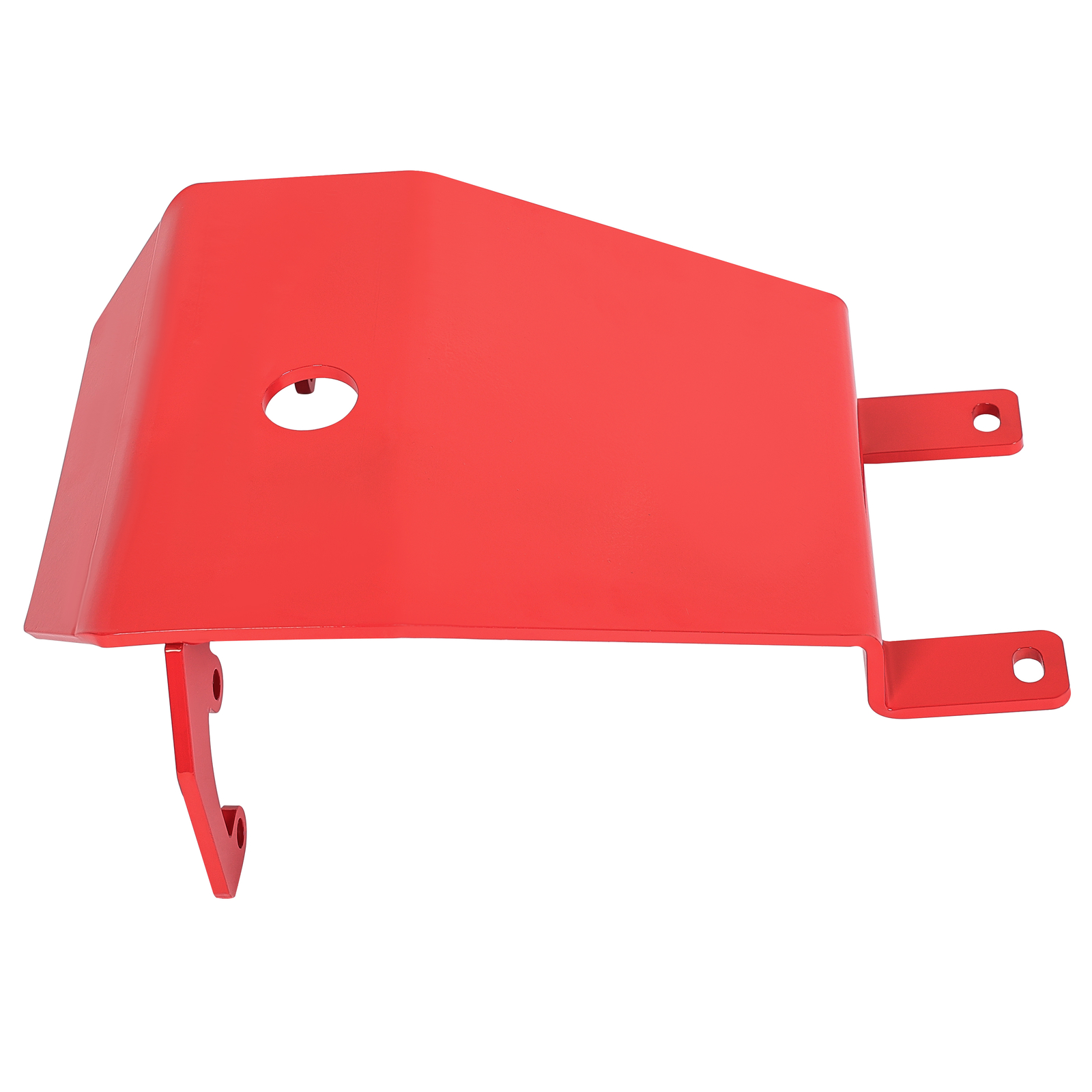Front Skid Plate Red Steel For Jeep Wrangler 2018-23 / Gladiator 2020-23 RS62116