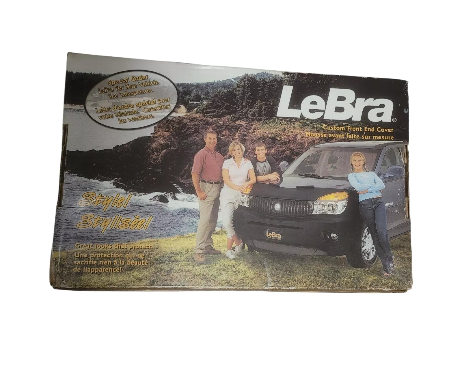 For Dodge Intrepid 1998-2004 LeBra 55727-01 Custom Black Front End Cover