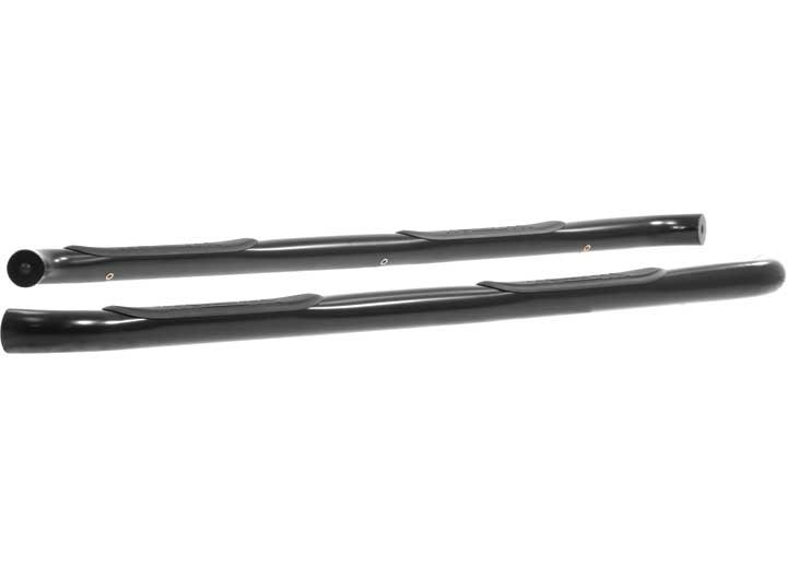 Aries 204046 For 07-14 Silverado/Sierra Dbl/Ext Cab 3″ Black Nerf Bars