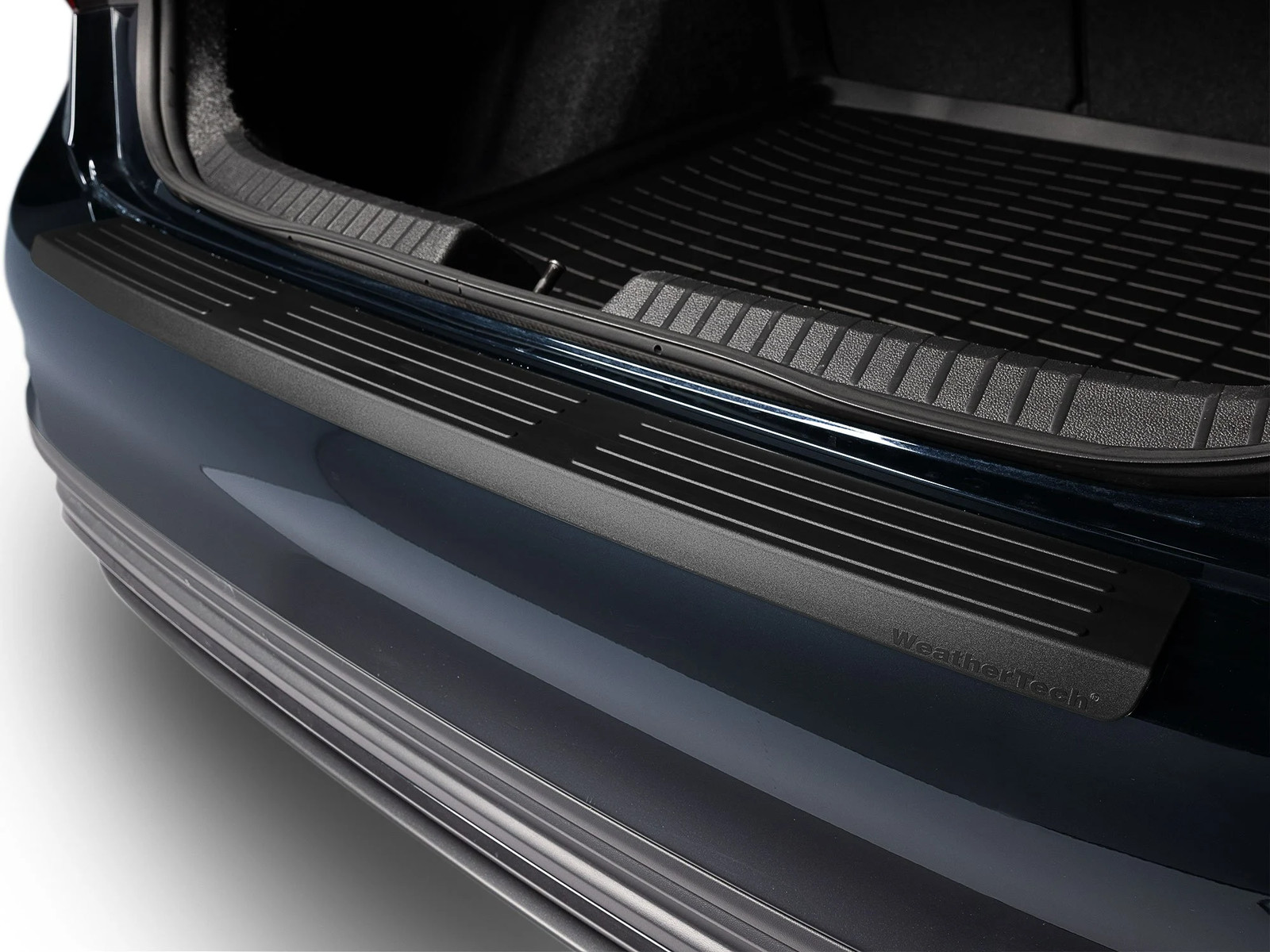 WeatherTech Custom BumperTopper for 2022-2026 – VW Jetta (Rear Bumper) – Black