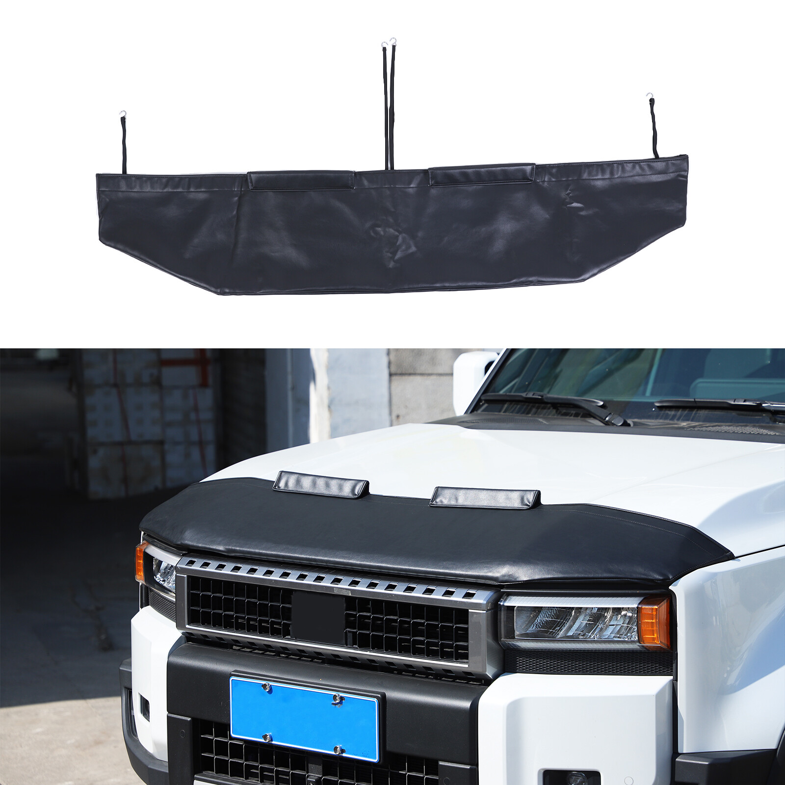Hood Bra Guard Bonnet Mask Stone Deflector Fits Toyota Land Cruiser 2024-2026