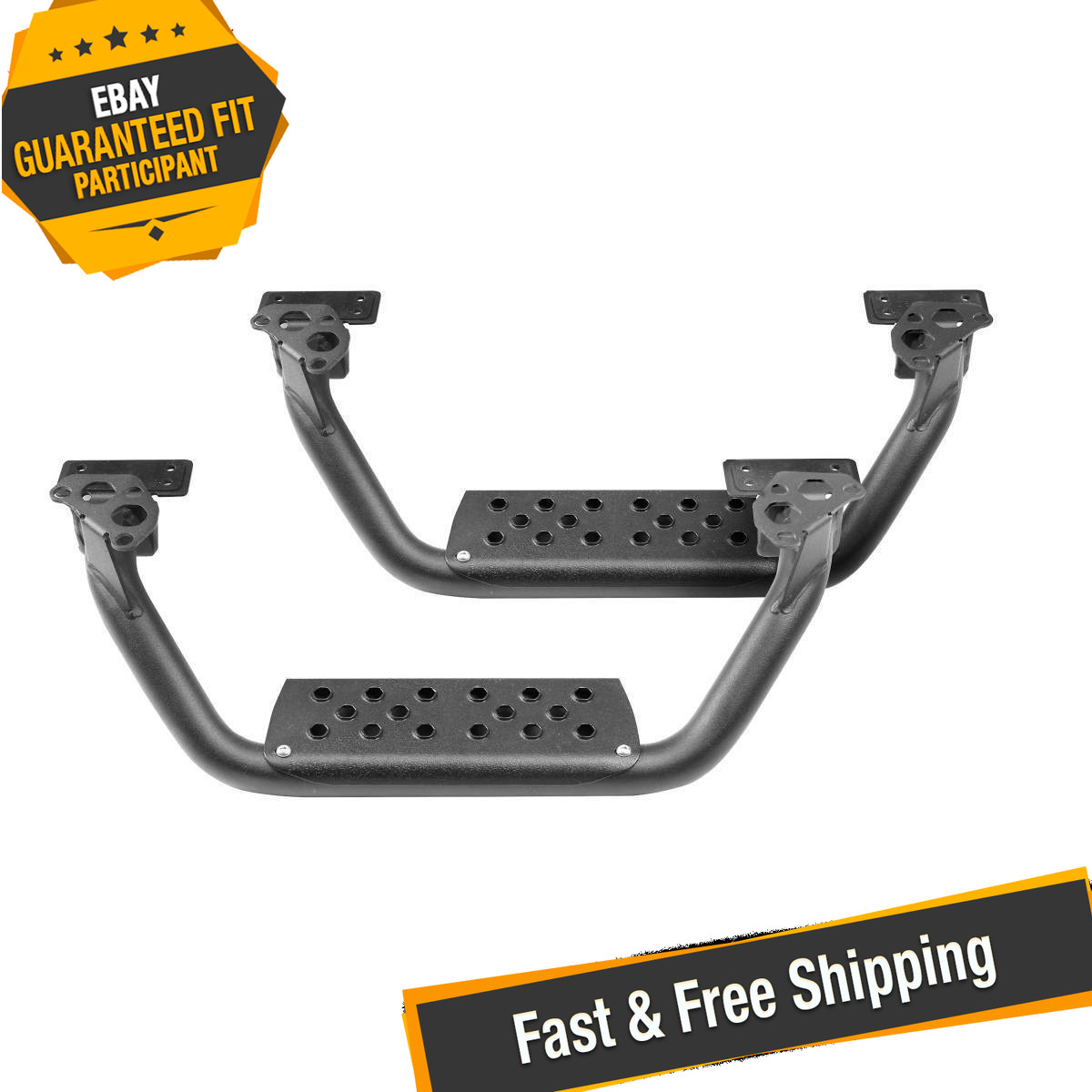 Go Rhino D6410000T Dominator Xtreme D6 Drop Steps, Pair