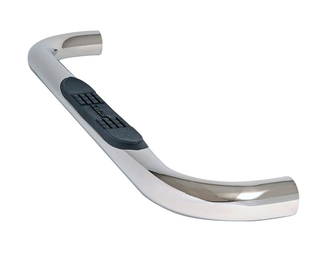 Dee Zee 3″ Cab Length Polished Round Side Steps Fits 2015 – 2025 Ford F-150 SD