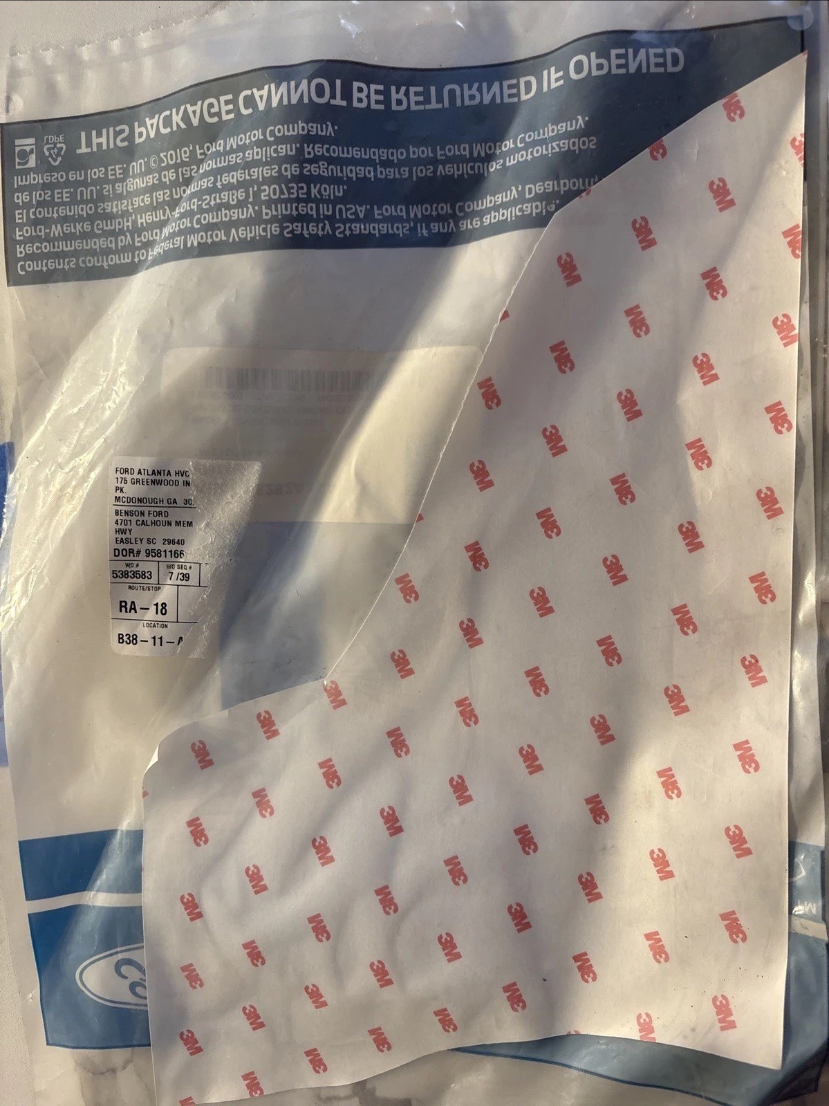 Genuine Ford Stone Guard AE8Z58292A23A Fender Protection Focus Front OEM
