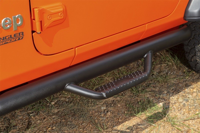 Rugged Ridge Spartan Nerf Bar Textured Black Fits 18-20 Jeep Wrangler JL 2 Door