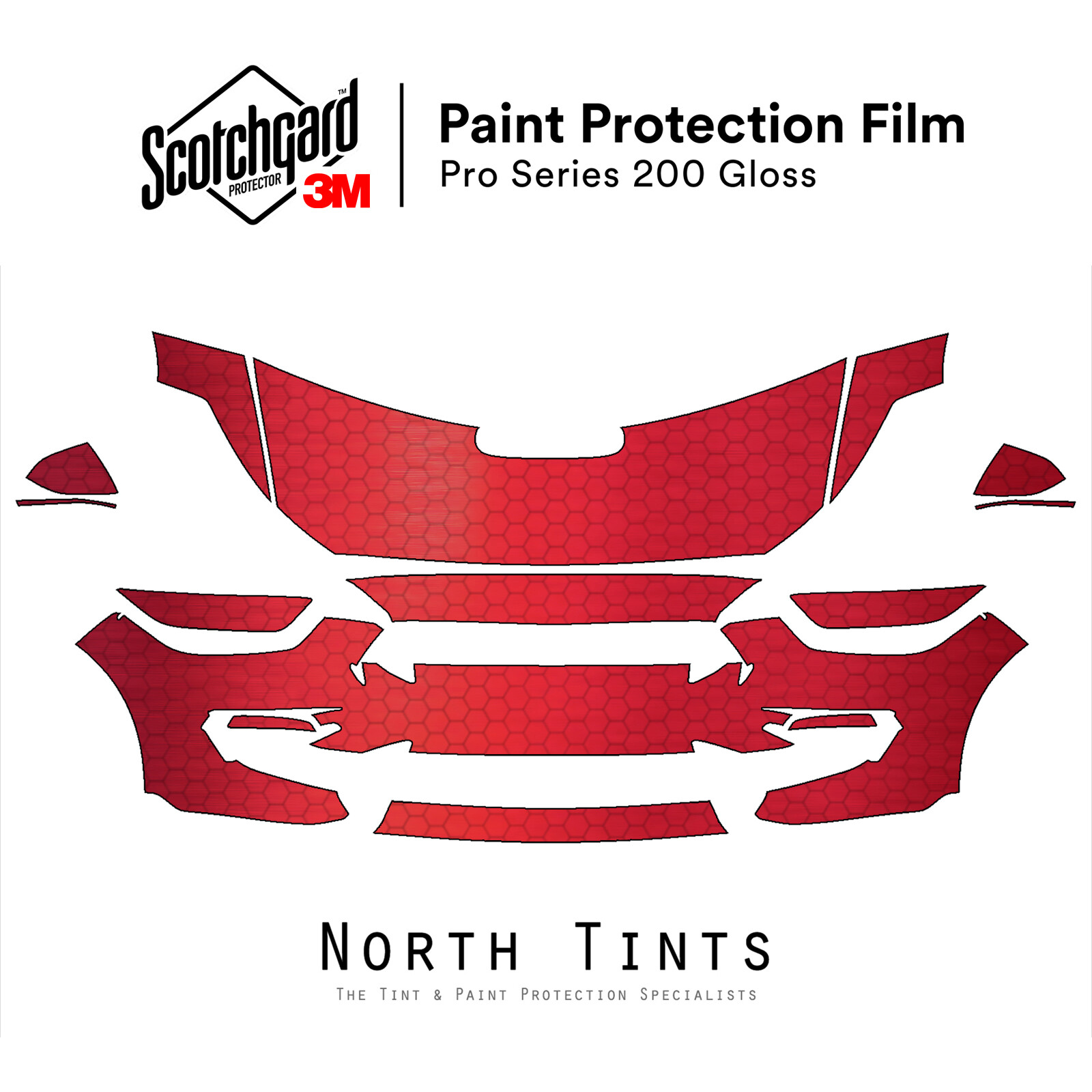 Ford Mustang Shelby GT350 2016-2020 3M PRO PreCut Paint Protection Clear Bra Kit