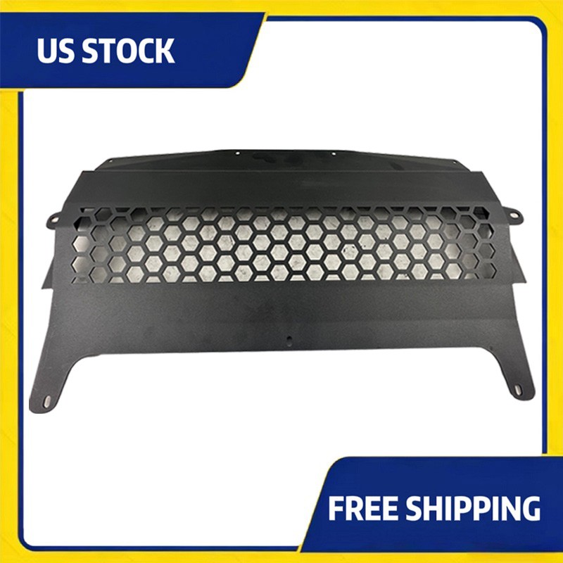 Black Aluminum Oil Cooler Skid Plate for BWM S55 F80 M3 F82 F83 M4 3.0L Turbo